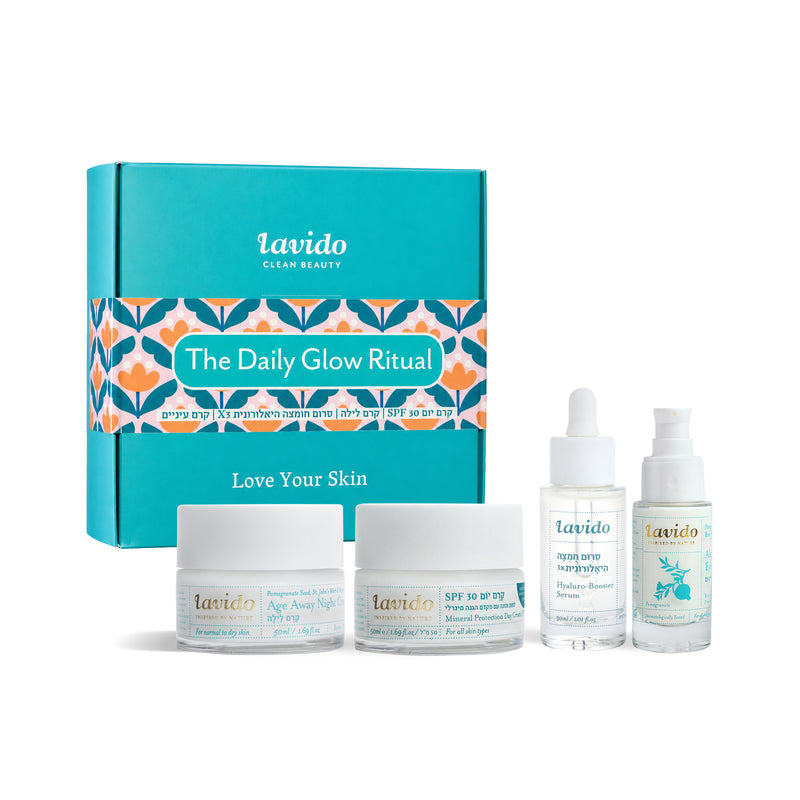 The Daily Glow Ritual שגרת טיפוח יומיומית