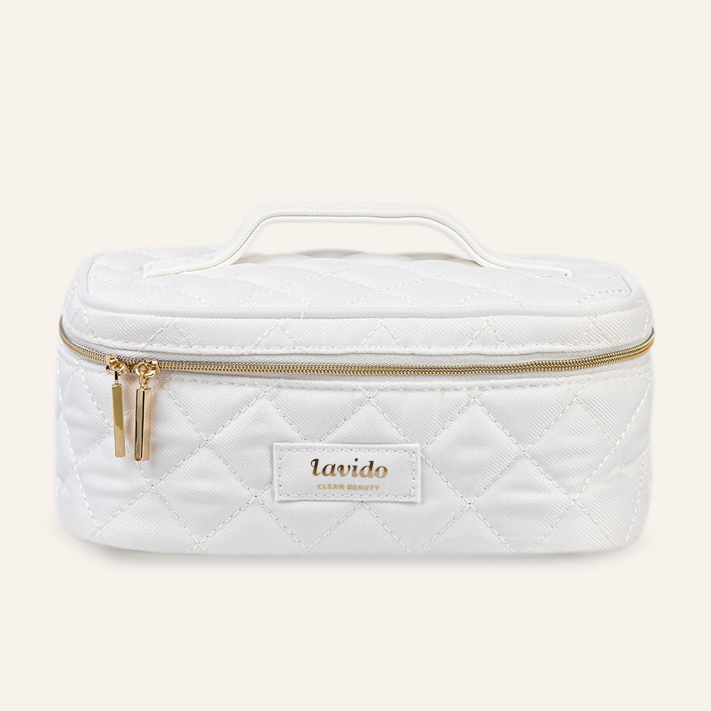 תיק רחצה מעוצב | לבן