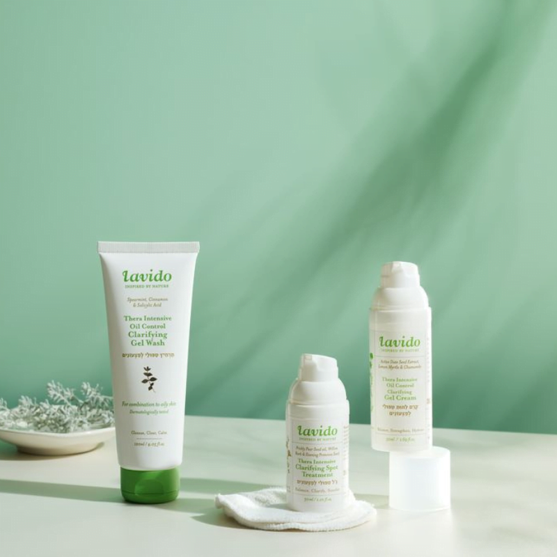 תמונה ראשית - מאמר טיפול פנים טבעי לאקנה עם רכיבים יעילים מהצומח